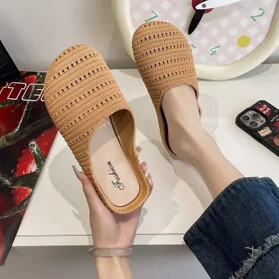 Lightweight Breathable Flat Slippers for Women